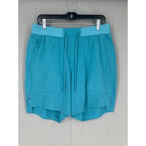 Lululemon Shorts Mens Large Blue License To Train Linerless Workout Performance